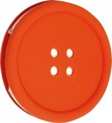 Блокнот  80л BUTTON 8,8х8,8см ПВХ-обложка внутренний блок нелинован M-4738