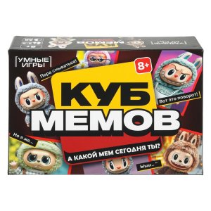Игра Настол Куб мемов Лабубу Карточная игра 