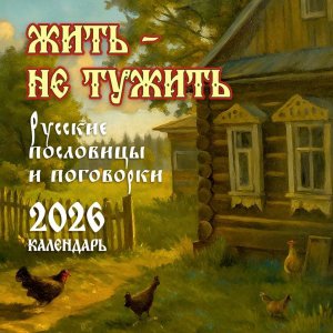 Кал 2026 Настен Жить не тужить Русские пословицы и поговорки 