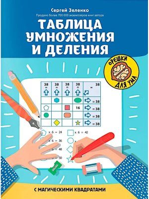 Таблица умножения и деления с магическими квадратами