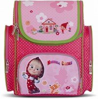 Рюкзак ортопед сред Маша и Медведь Фантазия 29286