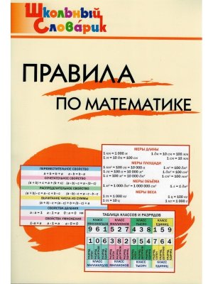 *ШС Правила по матем
