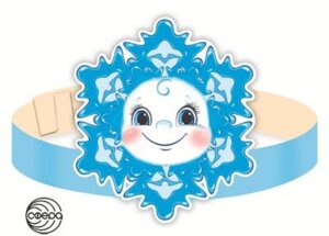 Ободок Снежинка МА-10074