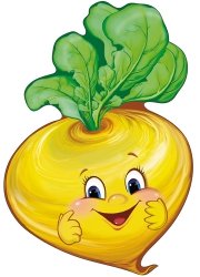 Плакат фигурный мини Репа ФМ1-14007