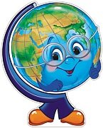 Плакат фигурный Глобус Ф-15559 