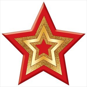 Украшение на скотче Звезда 3001019