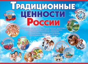 Плакат Традиционные ценности России