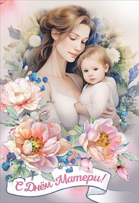 Открытка С Днем Матери