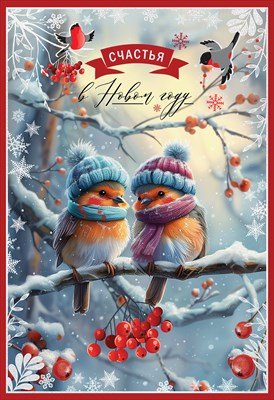 Открытка Счастья в Новом году