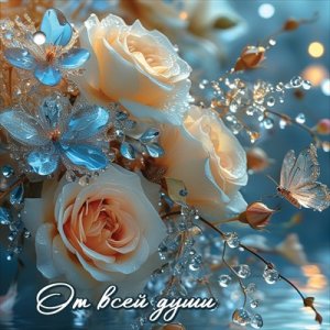 Бирка для подарка От всей души