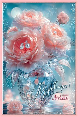 Открытка Поздравляю Сочиняй мечты жен