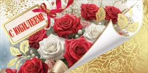 Конверт С Юбилеем жен