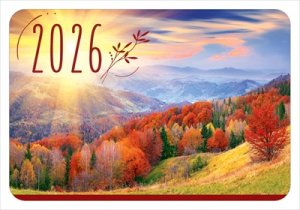 Календарь карманный 2026 Осенний пейзаж 5.0001155