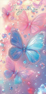 Конверт Поздравляю жен 5.0001437