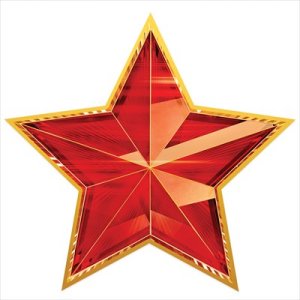 Украшение на скотче Звезда 5.0001277