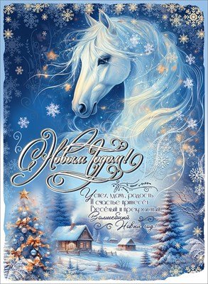 Плакат С Новым годом Символ года 5.0001650