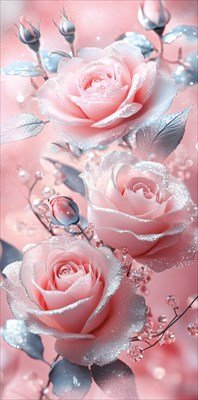 Конверт Без надписи Розы 5.0001953