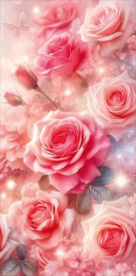 Конверт Без надписи Розы жен 5.0001957