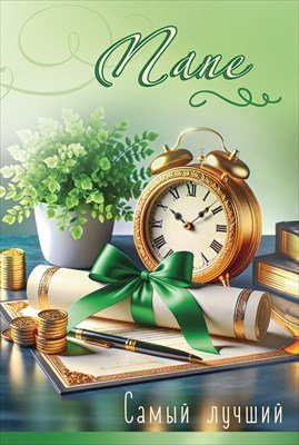 Открытка Папе Самый лучший 5.0001930