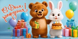 Конверт С Днём рождения дет 5.0002168