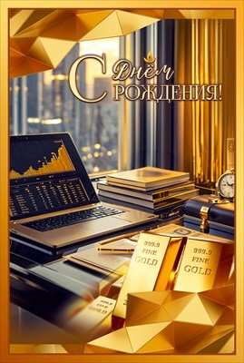 Открытка С Днём рождения муж 5.0001947