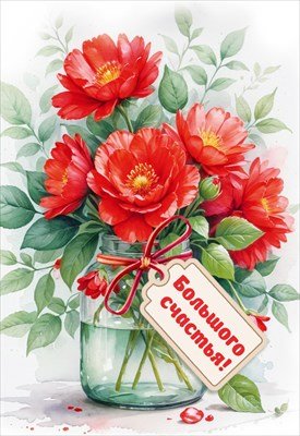 Бирка двойная Большого счастья 5.0001851