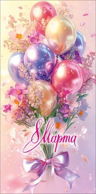 Конверт 8 Марта 5.0002225