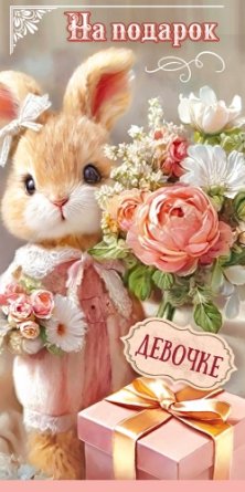 Конверт На подарок девочке дет 5.0002667