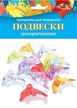 Материалы для творч Декор подвески Дельфинчики С3306-04