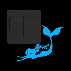 Наклейки светящиеся в темноте Русалочки С3534-04