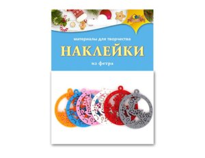 Материалы для творч Наклейки из фетра Олень С3740