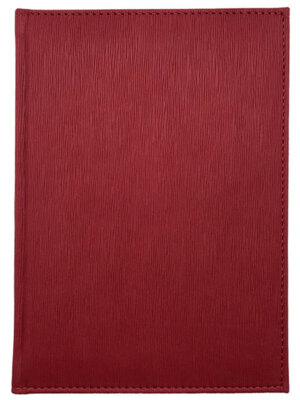 Ежедневник 256стр недатир А5 Rome Бордовый Кожзам С2616-166
