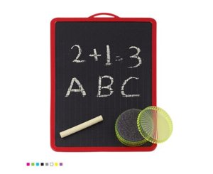 Доска черная для записи с набором мелков 1471