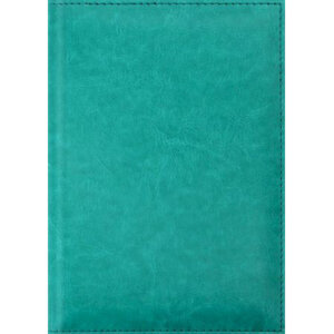Ежедневник 256стр недатир А5 Venice Мятный н/д кожзам С2616-190
