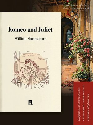 Romeo and Juliet Подробный лингвистический комм с постраничным переводом трудных слов Мягк