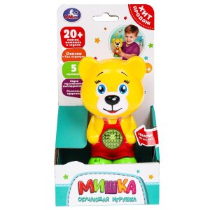 Умка Обуч мишка 20 сказок потешек и звуков HT890-R-U