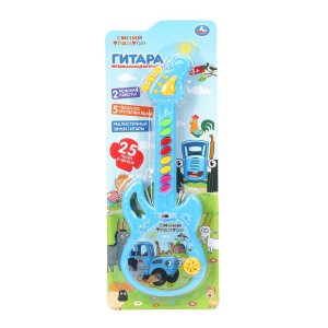 Умка Муз гитара СИНИЙ ТРАКТОР 25 песен и звуков ZY1044348-R (120)