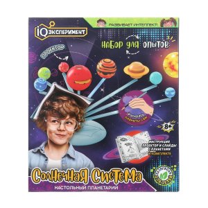 Астрономия настольный планетарий IQ Эксперимент 2108K094-RU-WOD