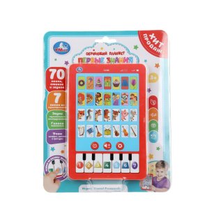 Умка Обучающий мини планшет 70 стихов песен звуков