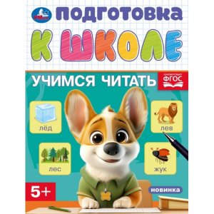 Умка Учимся читать Подготовка к школе 5+
