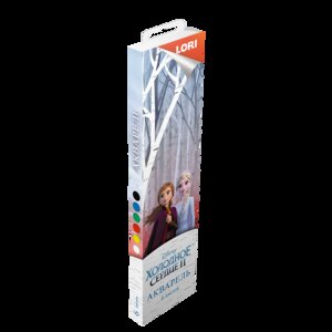 Акварель  6цв Disney  Холодное сердце-2 б/к Алд-001 