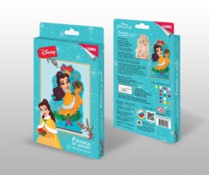 Роспись по дереву Игрушка сувенир Disney  Принцесса Белль Фнд-033