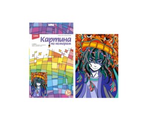 Картина по номерам для малышей Аниме Танец дракона Ркн-114 