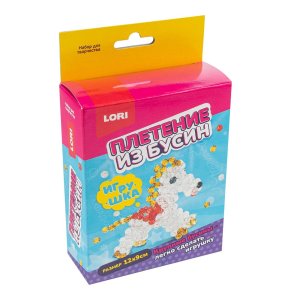Игрушки Плетение из бусин Лошадка Бус-055 