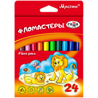 Фломастеры 24цв Мультики смываемые 180319_07