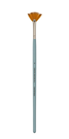 Кисть синтетика №04 веерная короткая ручка 50235-04