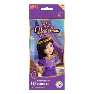 Карандаши 12цв Соня ВКФ Царевны TSR-CP-2012