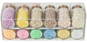 Набор бисера для рукоделия №5 Zlatka мат крашенный асс SGB