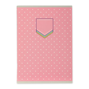 Тетрадь  40л Клетка Стикер Точки SVT_400121_03 