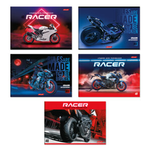 Альбом 48л Крутые байки 000261 